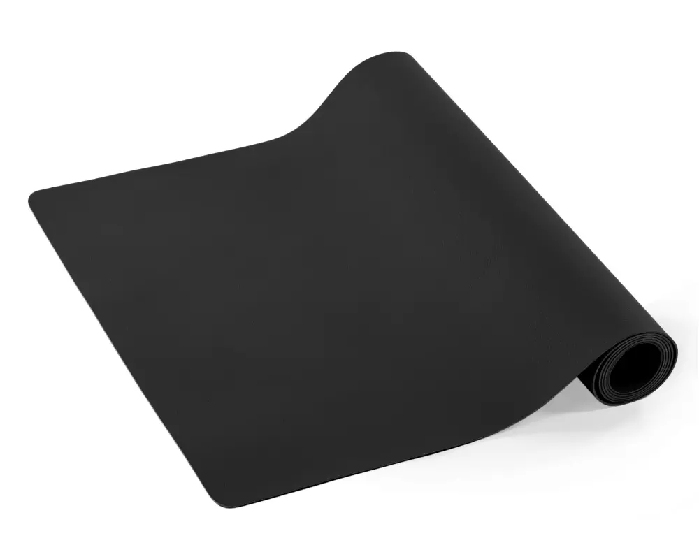 Tiseco Tischläufer 45 cm x 145 cm, Schwarz