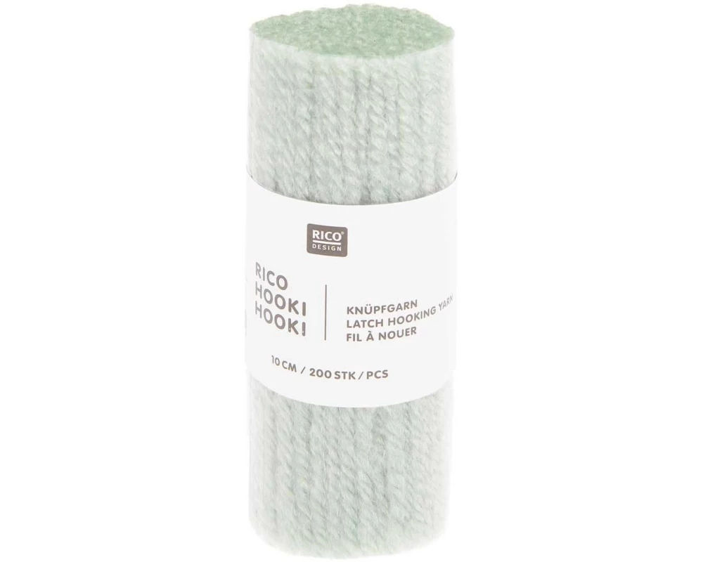 Rico Design Hooki Knüpfgarn Mint