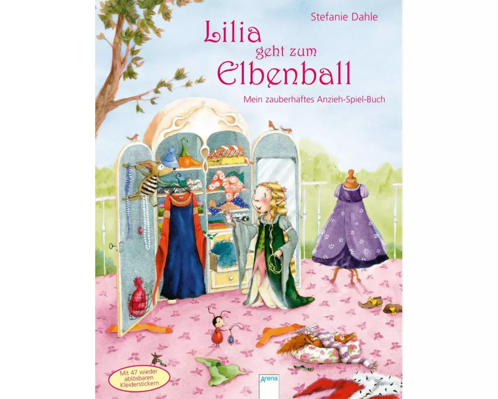 Lilia geht zum Elbenball. Mein zauberhaftes Anzieh-Spiel-Buch