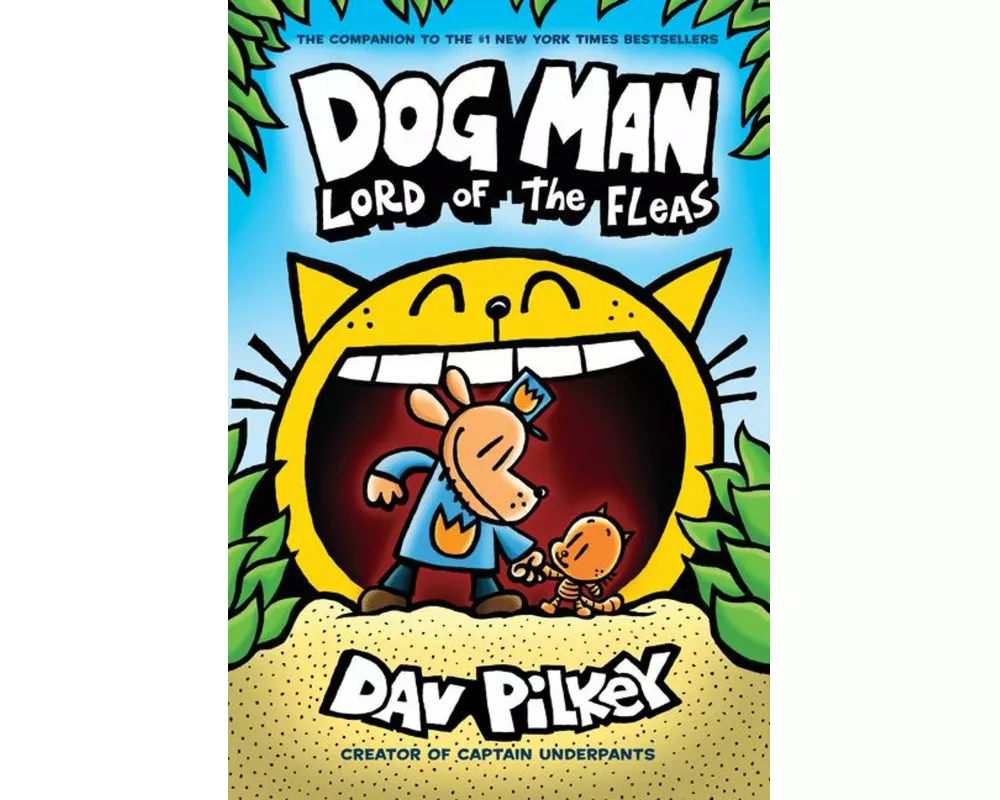 Dog Man: Lord of the Fleas: A Graphic Novel (Dog Man #5): From the Creator of Captain Underpants