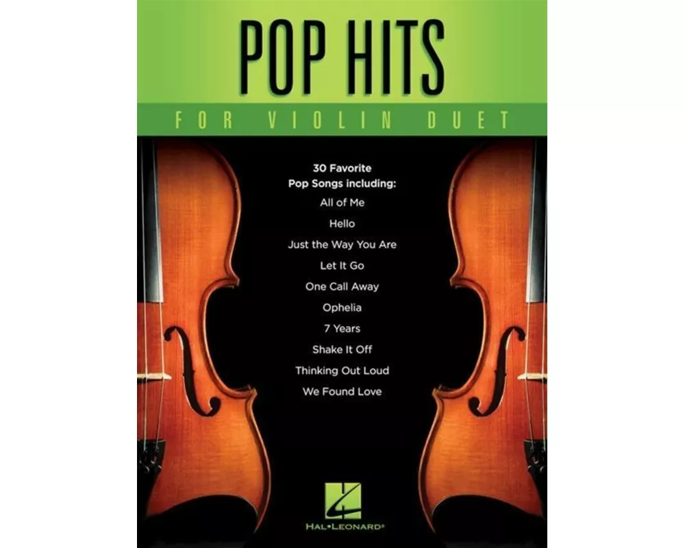Pop Hits For Violin Duet