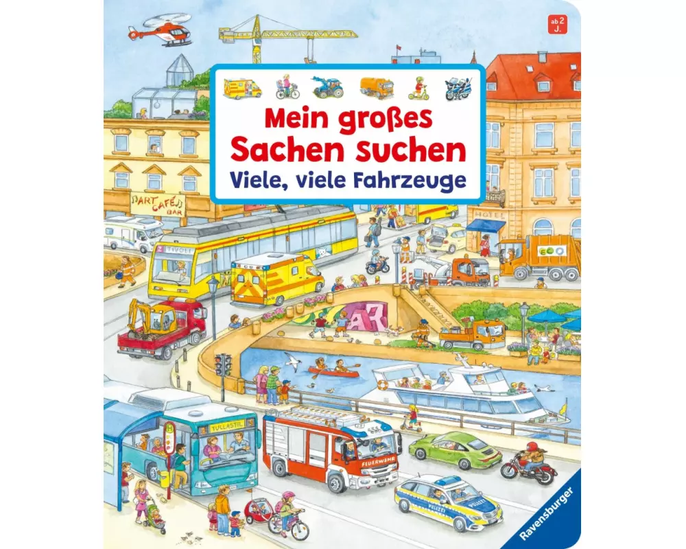 Mein großes Sachen suchen: Viele, viele Fahrzeuge
