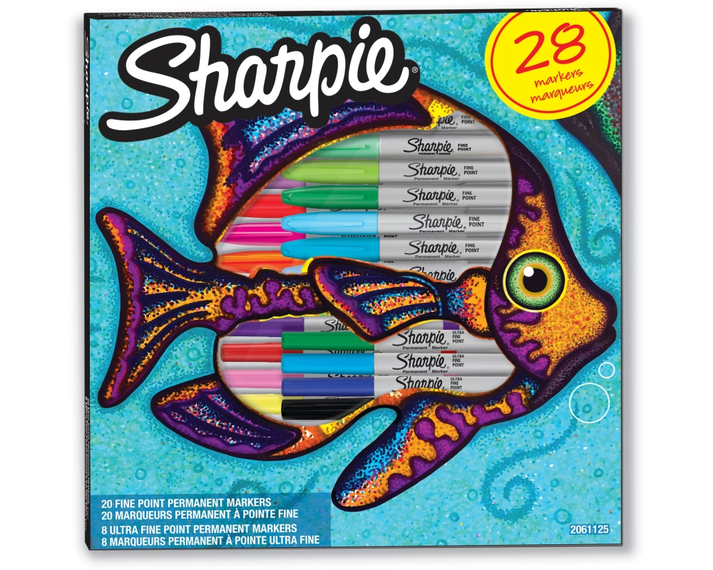 SHARPIE Permanent Marker Sharpie Set 2061125 Fish 28 Stk.