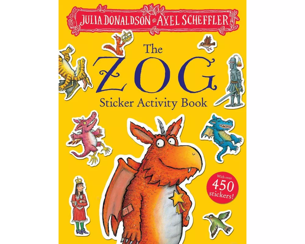 The Zog Sticker Book