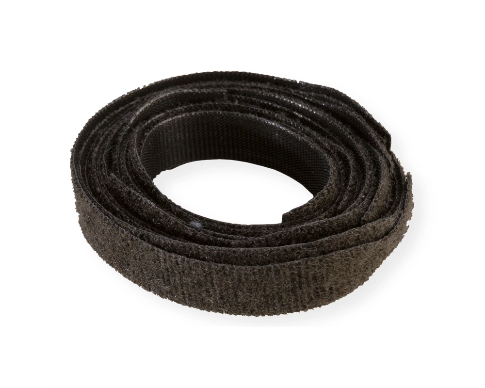 VELCRO ONE-WRAP Strap Klettband mit Lasche, 10Stk., schwarz, 20 cm