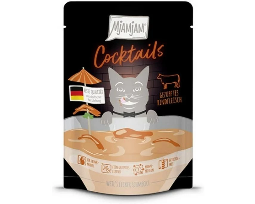Mjamjam Cocktails gezupftes Rindfleisch, 40 g