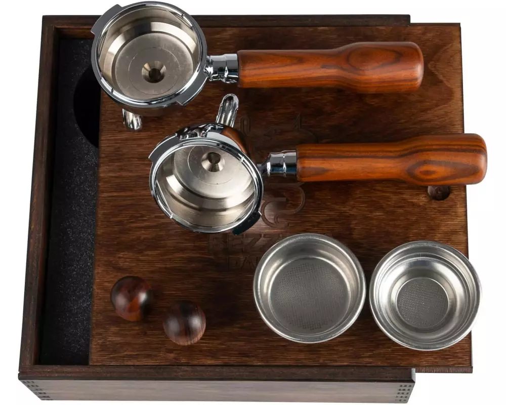 Bezzera Siebträgerset BZ Rosenholz