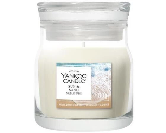 Yankee Candle Signature Duftkerze Sun & Sand Signature Small Jar