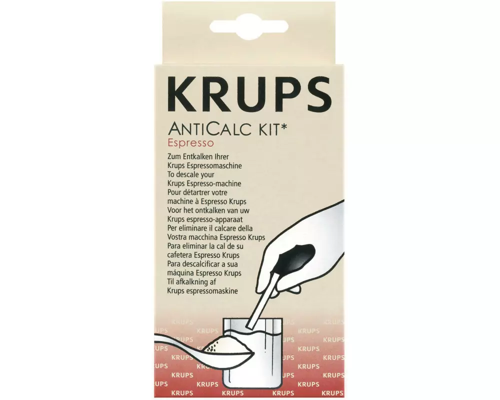 Krups Entkalkungsmittel F05400 Kaffeemaschine 2 Stück