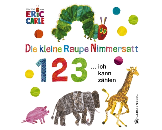 Die kleine Raupe Nimmersatt - 1, 2, 3 ... ich kann zählen