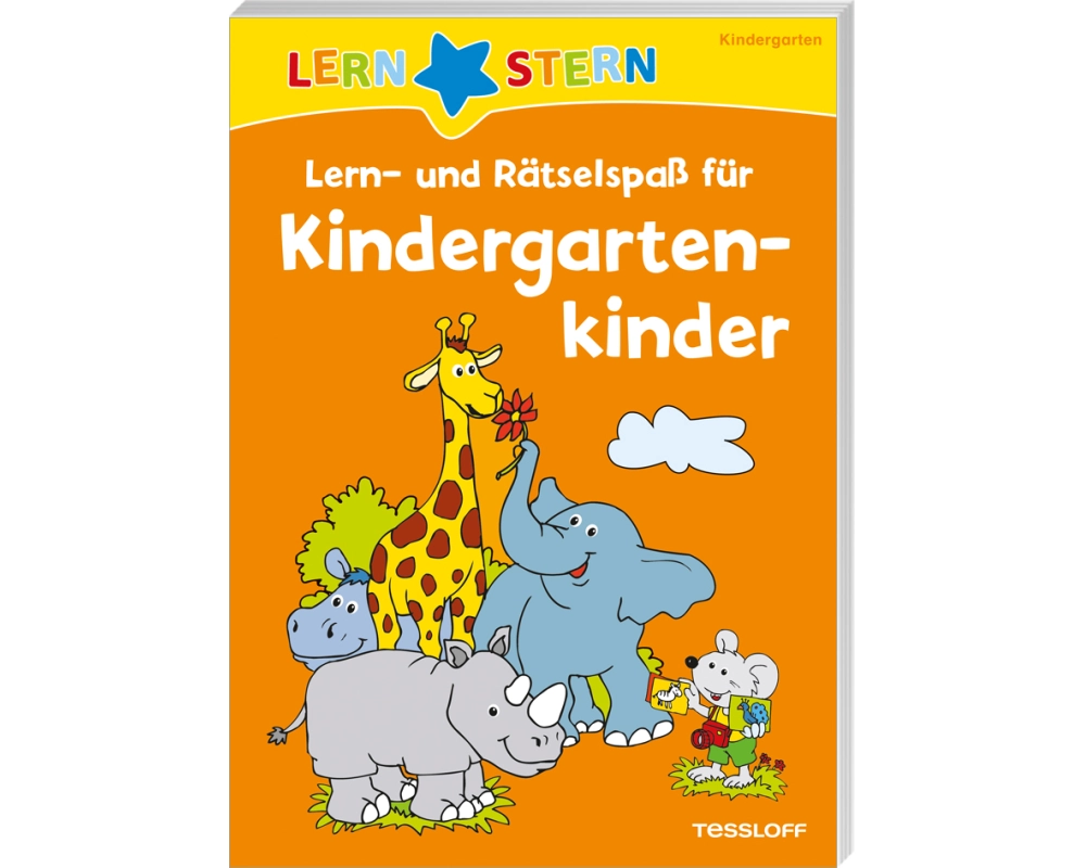Lern- und Rätselspaß für Kindergartenkinder