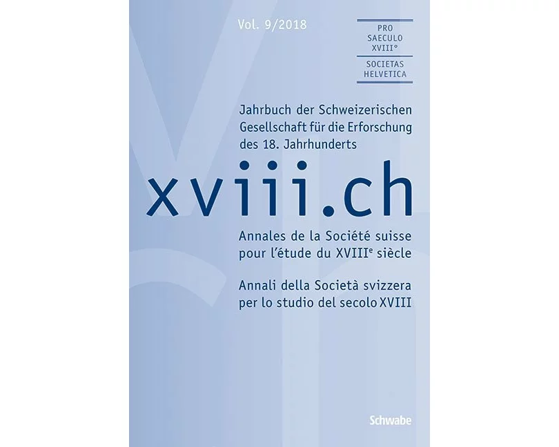 xviii.ch, Vol. 9/2018
