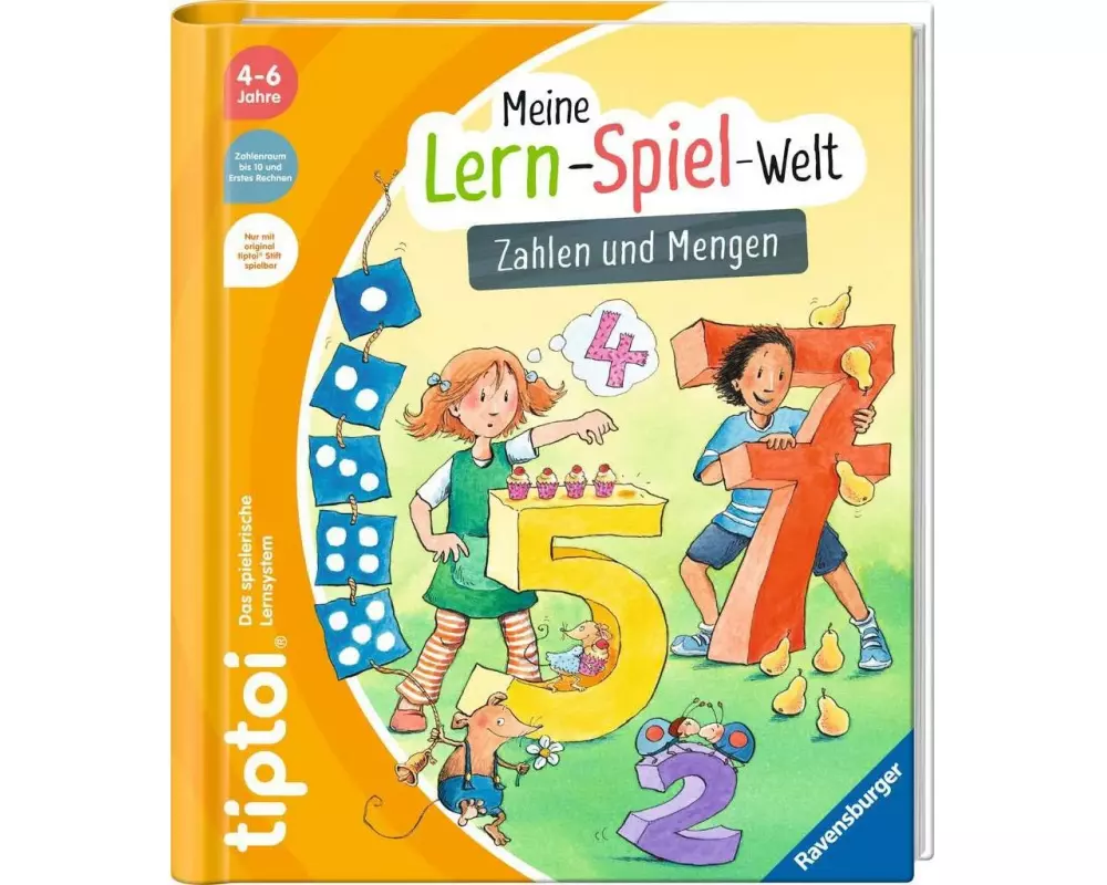 tiptoi Lernbuch Meine Lern-Spiel-Welt: Zahlen und Mengen