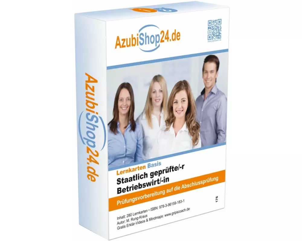 AzubiShop24.de Basis-Lernkarten Staatlich geprüfte/-r Betriebstwirt/-in