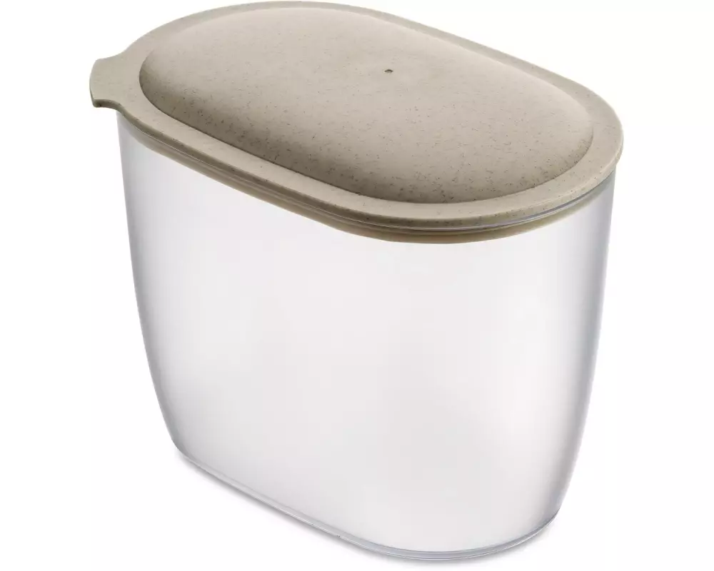 Koziol Vorratsdose Connect M 1.4 l, Sand/Gelb