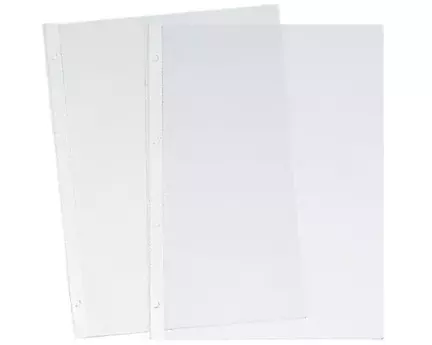 Büroline Genarbt 60 my Transparent, 100 Stück