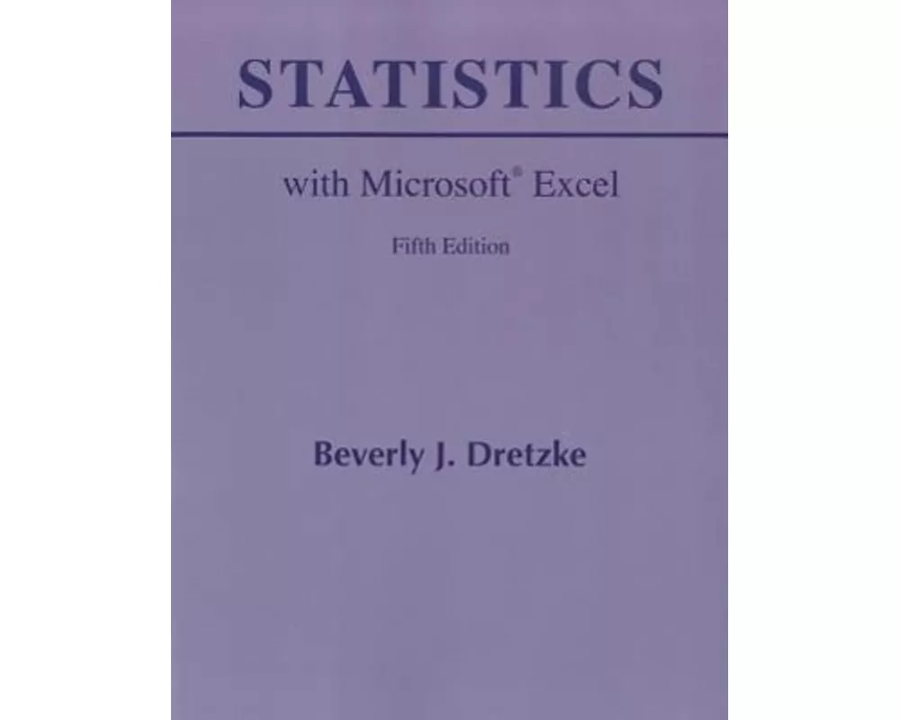 Statistics with Microsoft Excel