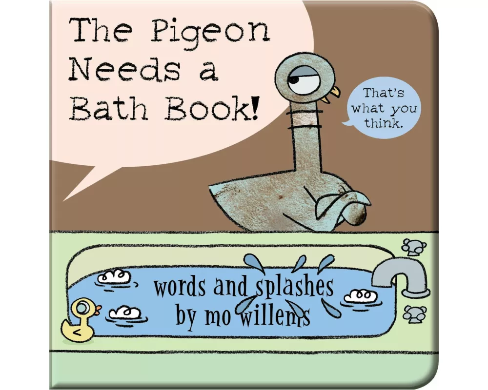 The Pigeon Needs a Bath Book!