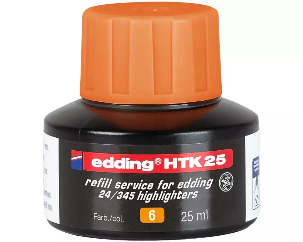 edding Nachfülltinte HTK25 25 ml, Orange