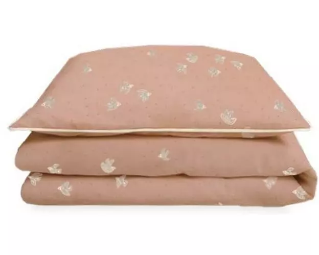 Julius Zöllner Kinderbettwäsche Organic Birdy, 100/135+40/60