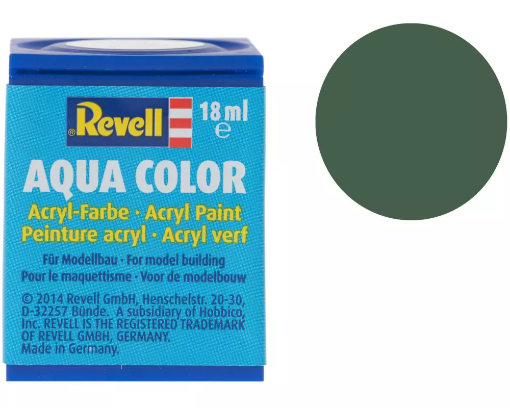 Revell Acrylfarbe 36 167 grüngrau mat