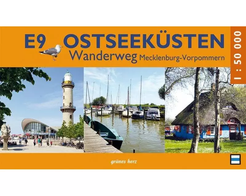 E9 Ostseeküstenwanderweg 1: 50 000