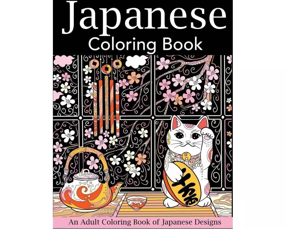 Japanese Coloring Book