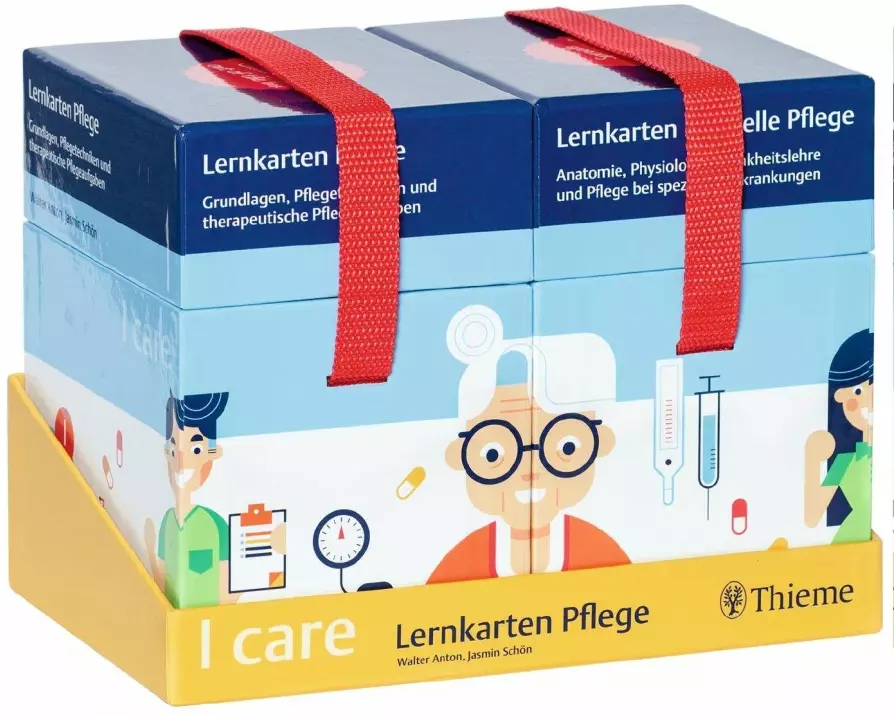 I care Lernkarten Pflege – Set (im Schuber)