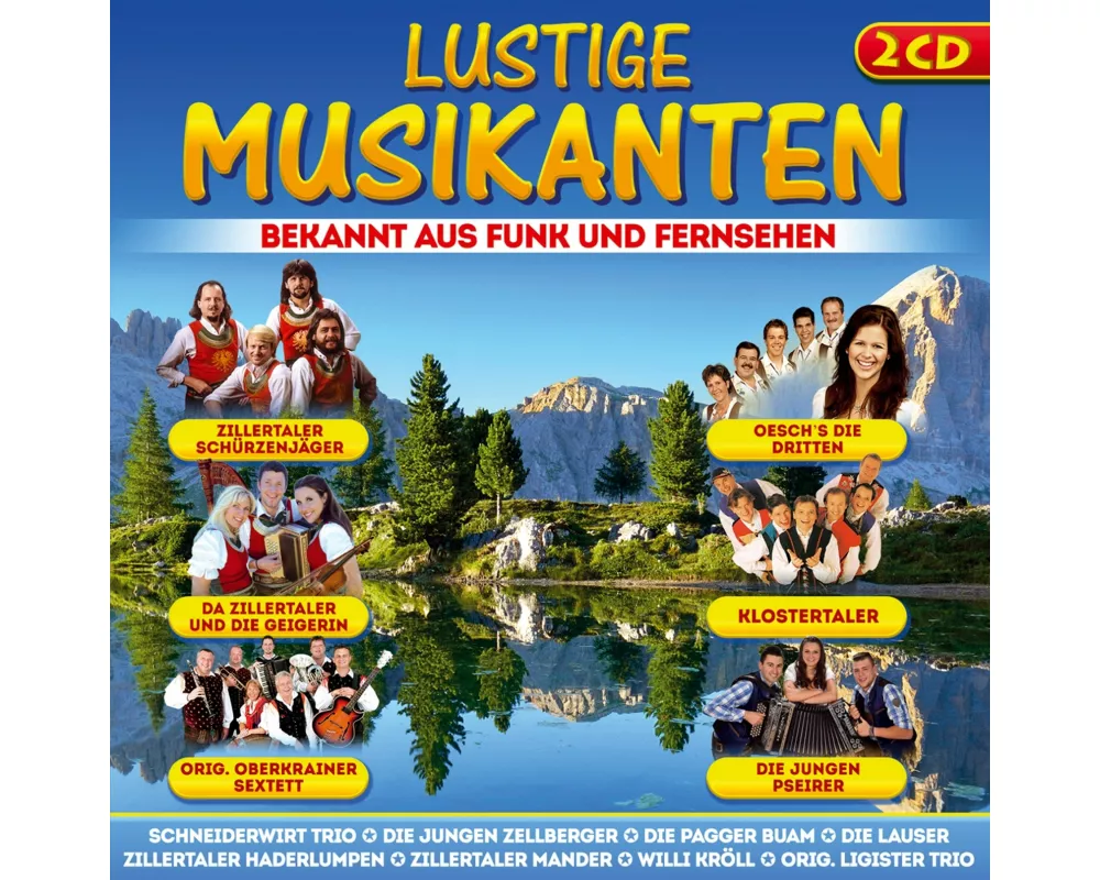 Lustige Musikanten-Bekannt aus Funk und Fernsehen