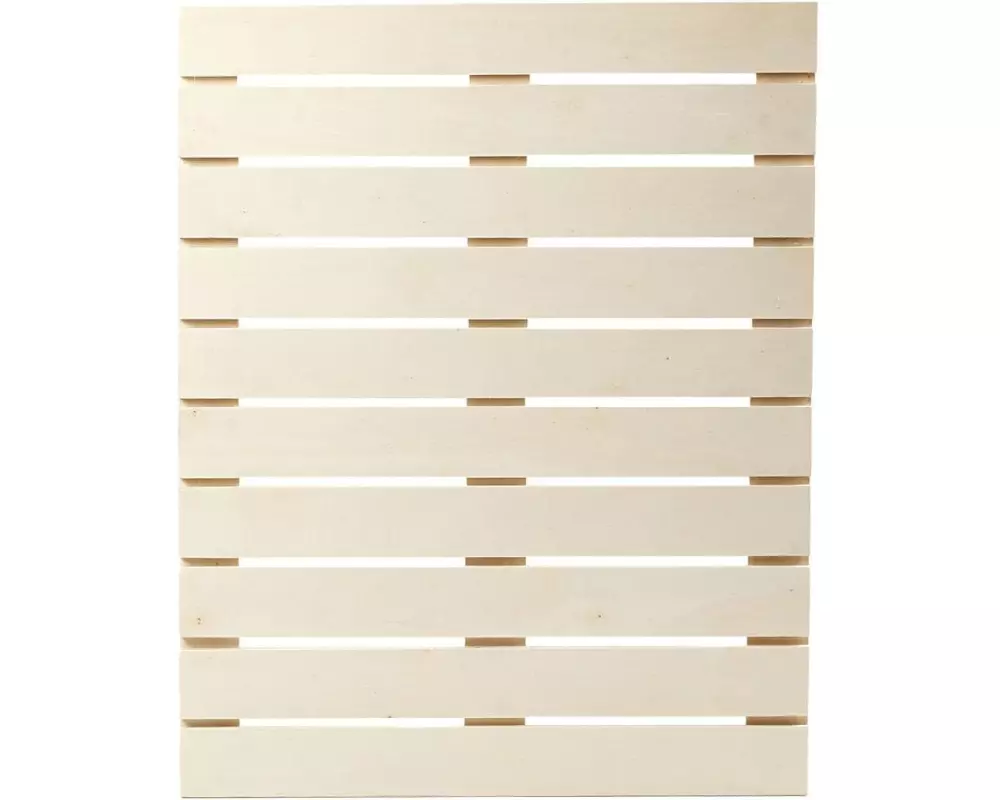 Creativ Company Holzartikel 50.2 cm Holzschild, Lamellen-Panel