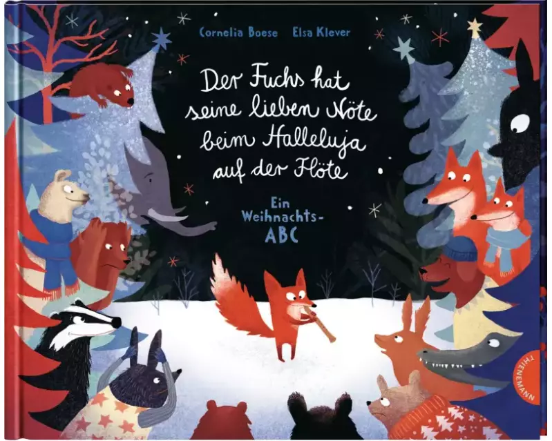 Der Fuchs hat seine lieben Nöte beim Halleluja auf der Flöte
