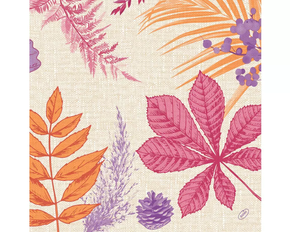 Duni Papierservietten Bright Autumn 40 cm x 40 cm, 60 Stück