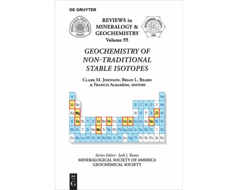 Geochemistry of Non-Traditional Stable Isotopes