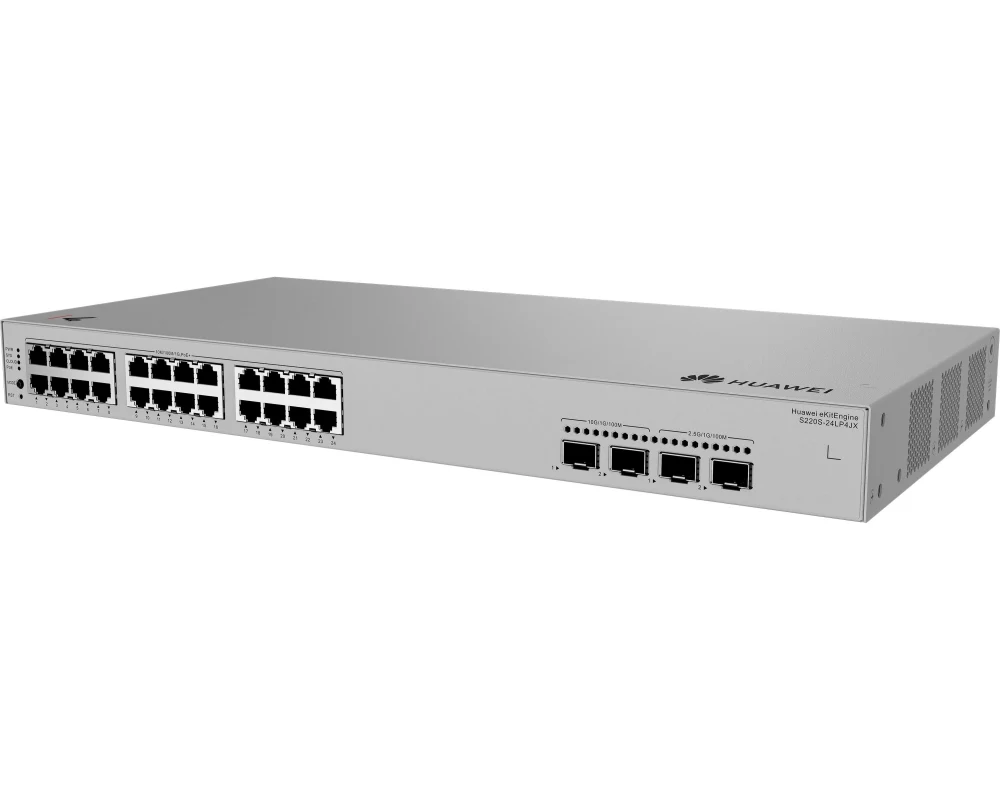 Huawei eKit PoE+ Switch S220S-24LP4JX 28 Port