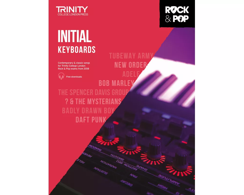 Trinity College London Rock & Pop 2018 Keyboards Initial Grade