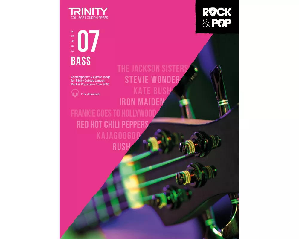 Trinity College London Rock & Pop 2018 Bass Grade 7