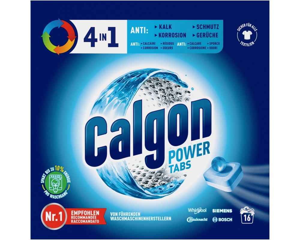 CALGON Tabs 3249757 4in1 16 Tabs