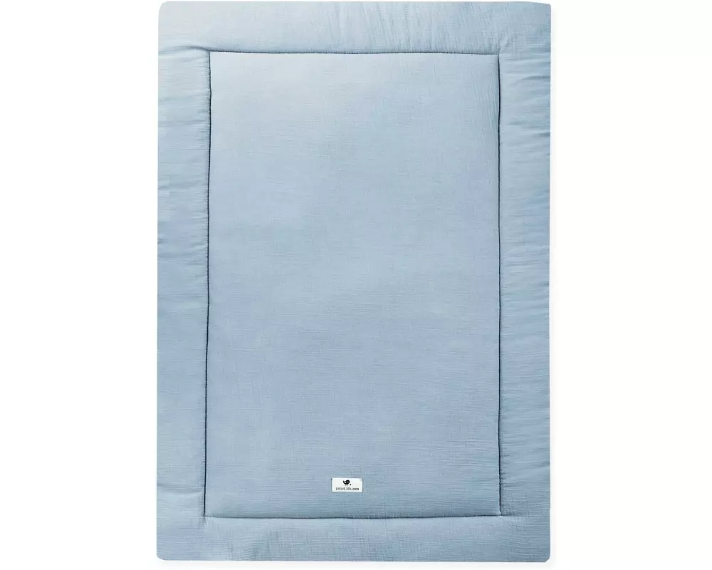 Julius Zöllner Krabbeldecke Musselin Denim 95 x 135 cm
