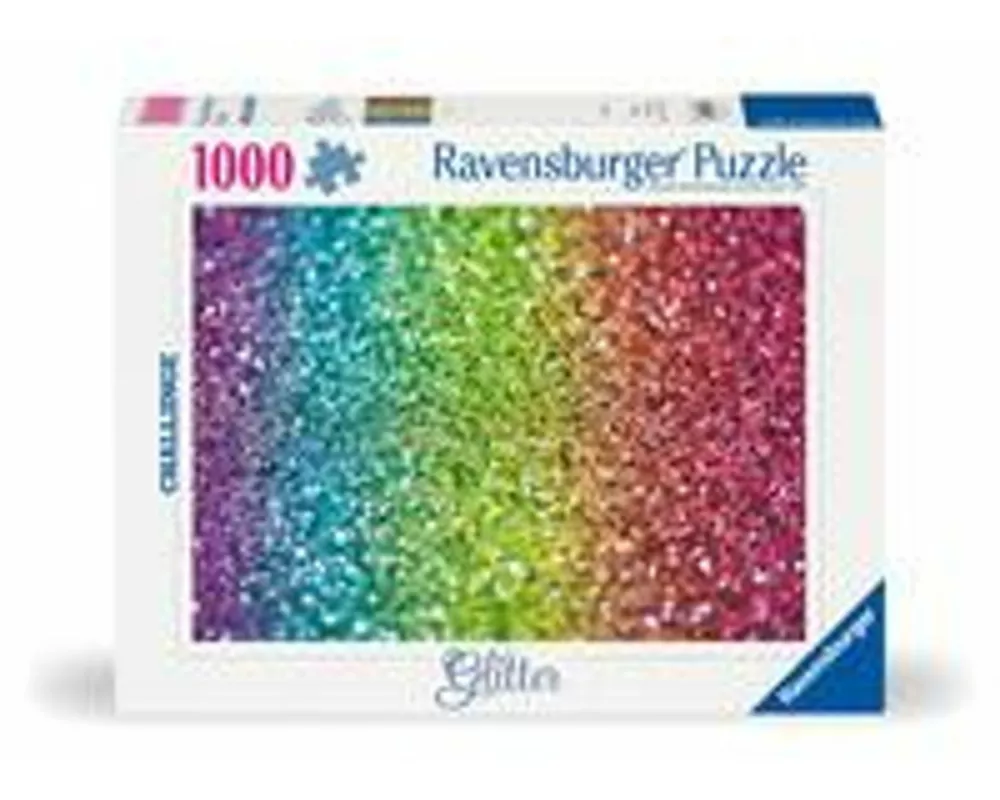 Erwachsenenpuzzle 1000 Teile - Challenge Glitter