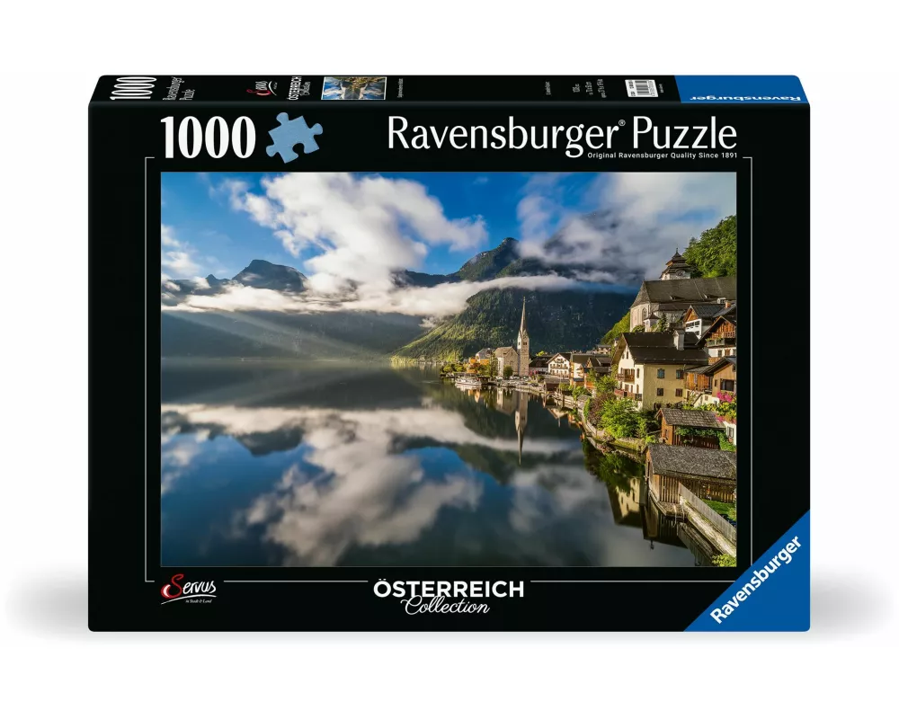 Erwachsenenpuzzle 1000 Teile - Sagenumwobenes Hallstatt