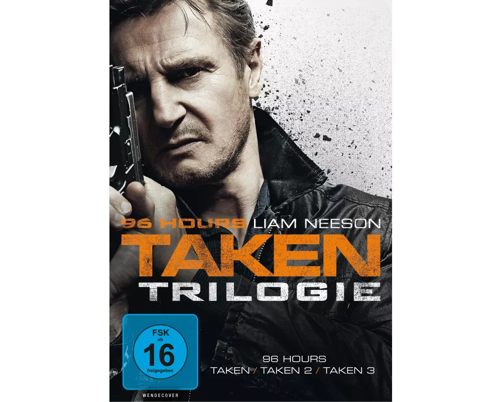 96 Hours - Taken 1-3 DVD-Box