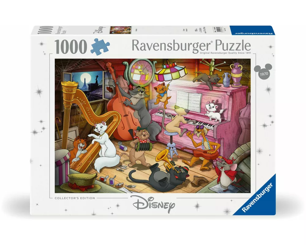 Erwachsenenpuzzle 1000 Teile - Disney Classics - Aristocats
