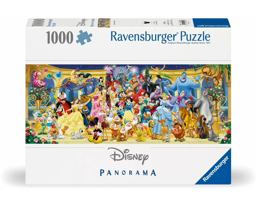 Erwachsenenpuzzle 1000 Teile - Disney Classics Gruppenfoto