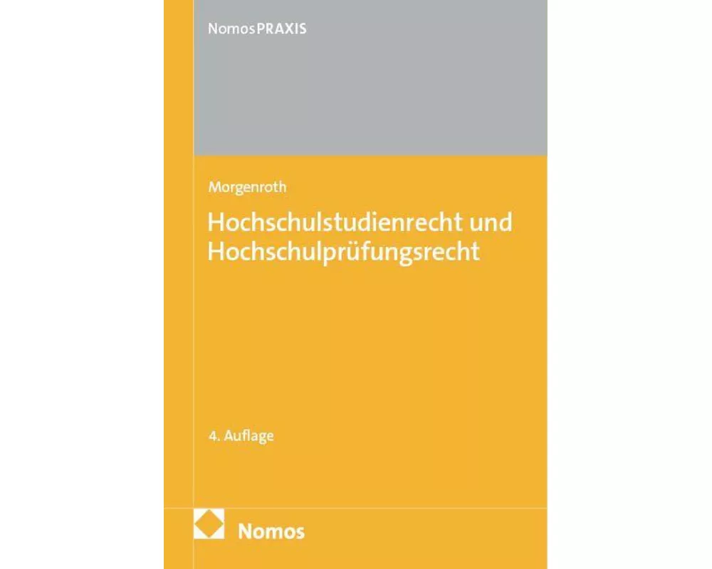 Hochschulstudienrecht und Hochschulprüfungsrecht