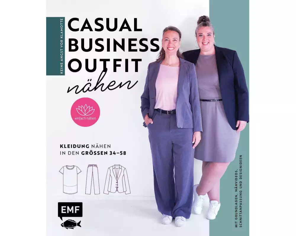 Keine Angst vor Klamotte – Casual Business-Outfit nähen von Anna Einfach nähen