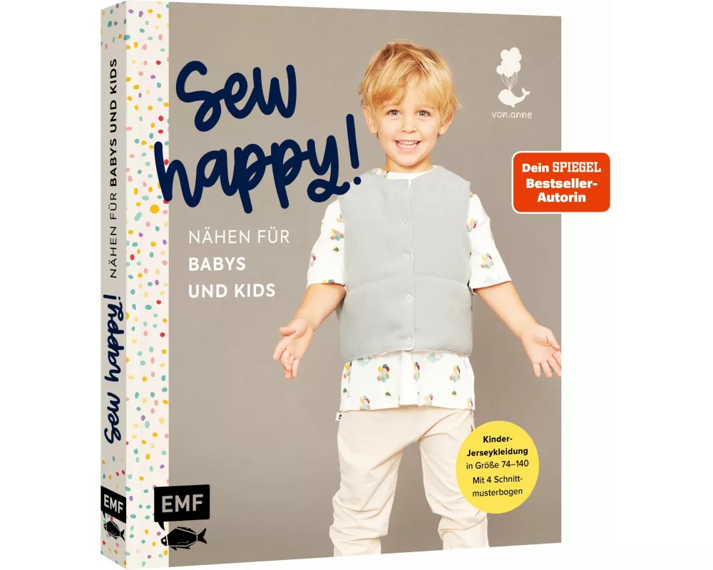 Sew happy! – Nähen für Babys und Kids mit @von.anne