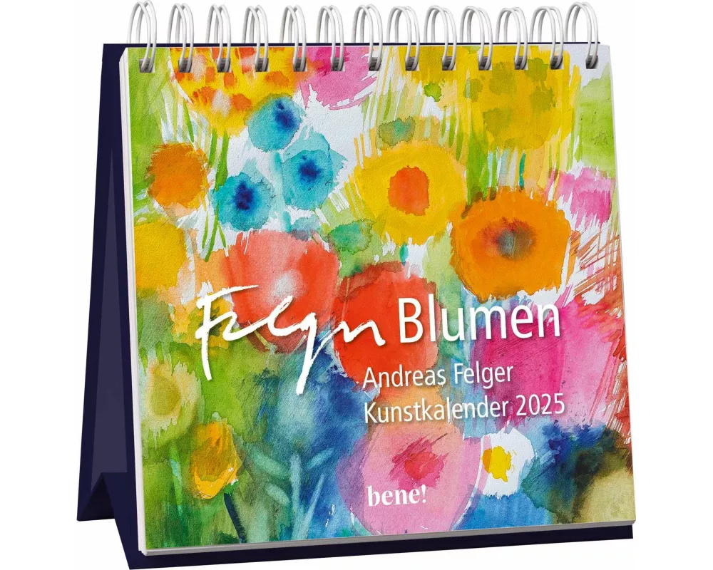 Monatskalender 2025: Blumen