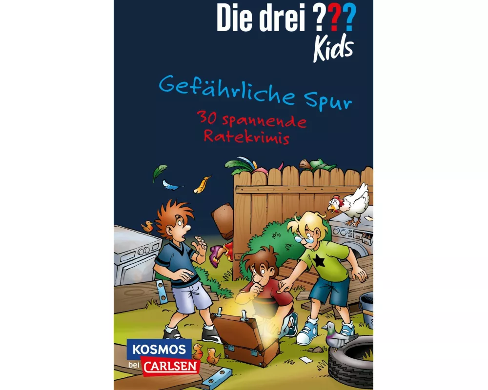 Die drei ??? Kids: Gefährliche Spur. 30 spannende Ratekrimis!