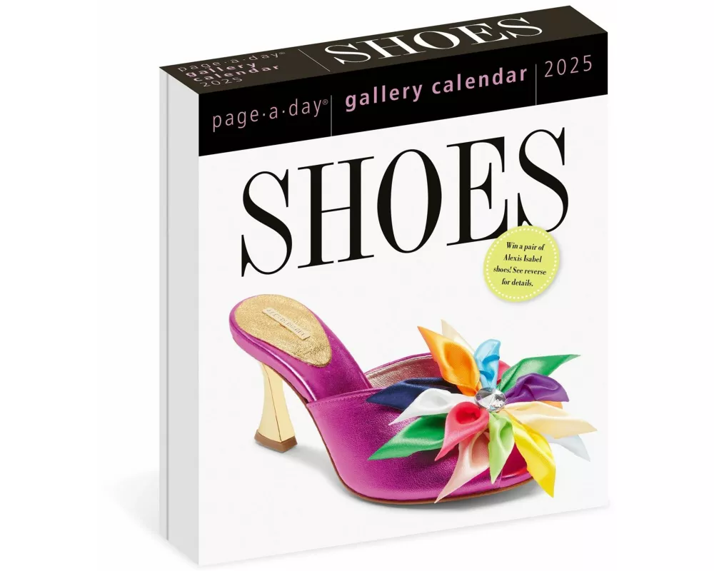 Shoes Page-A-Day Gallery Calendar 2025