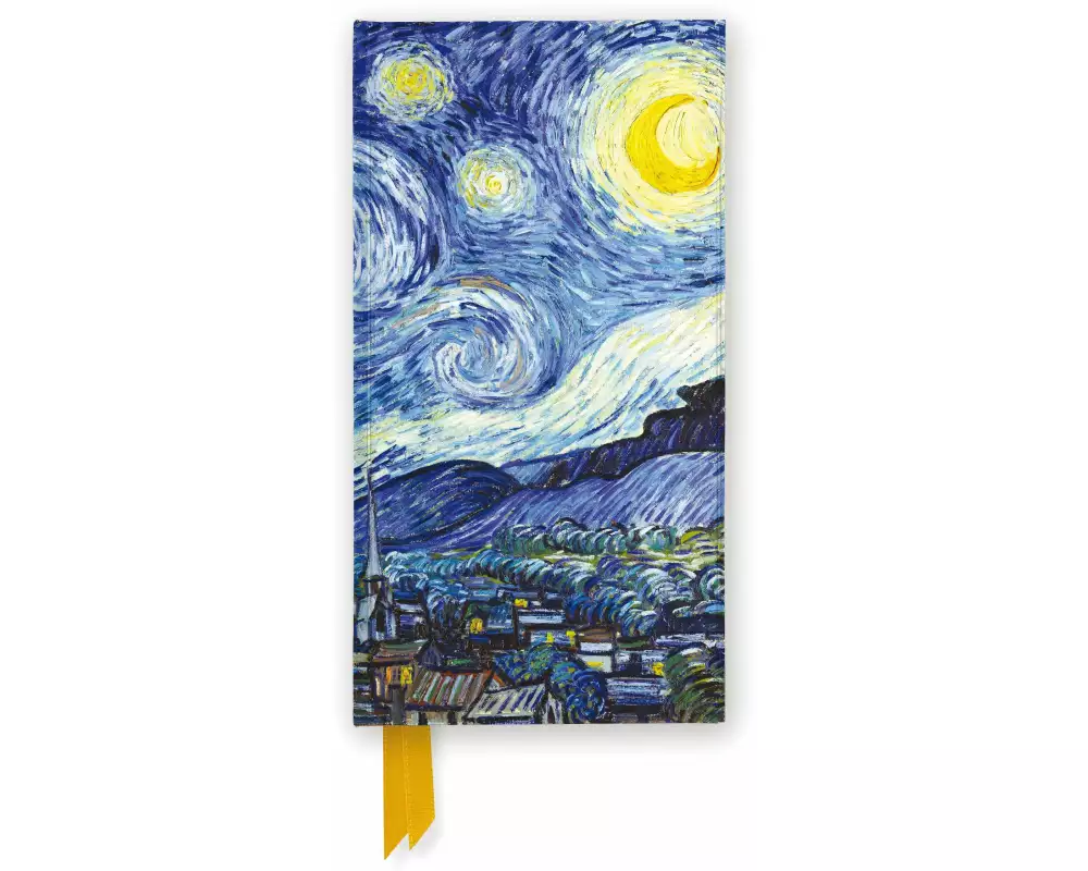 Vincent van Gogh: The Starry Night (Foiled Slimline Journal)